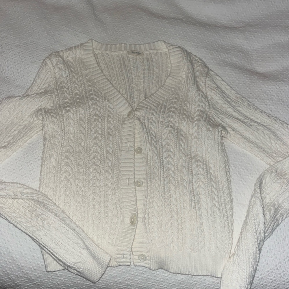 Creamy White Cardigan